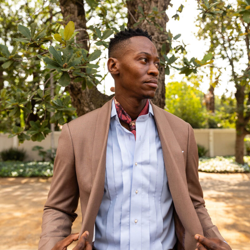 Giza Cotton Pleated Tux Shirt