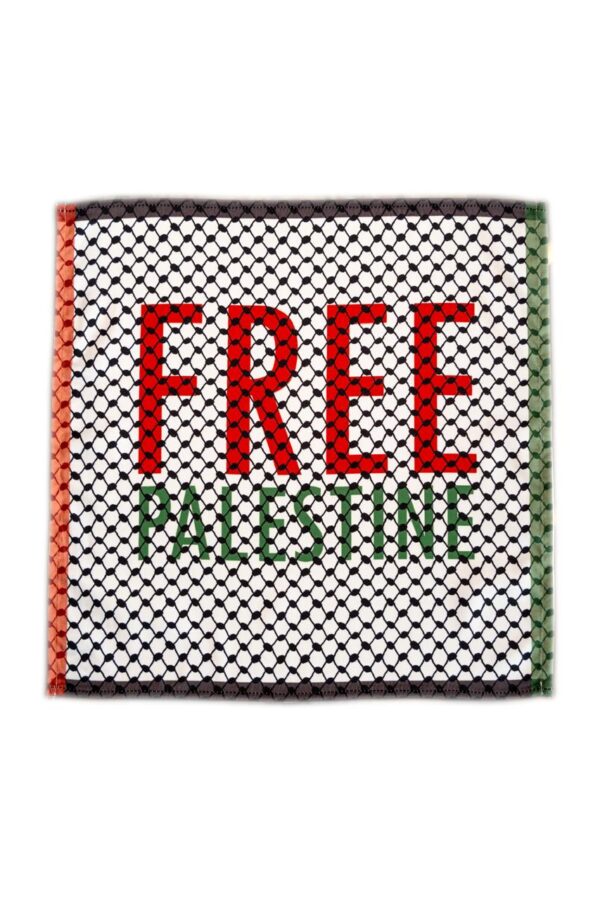 Free Palestine Pocket Square