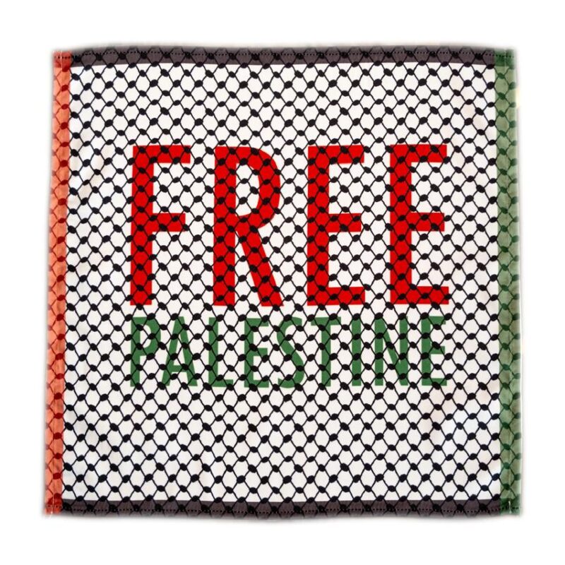 Free Palestine Pocket Square